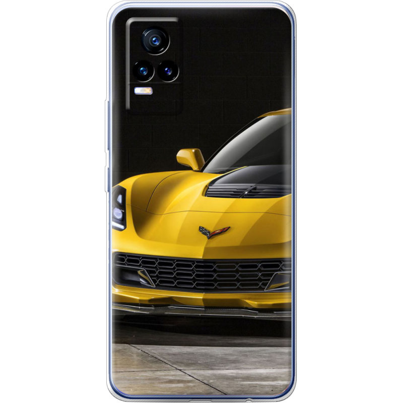 Чехол Uprint Vivo V21E Corvette Z06