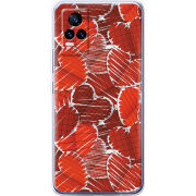 Чехол Uprint Vivo V21E Heart Strings