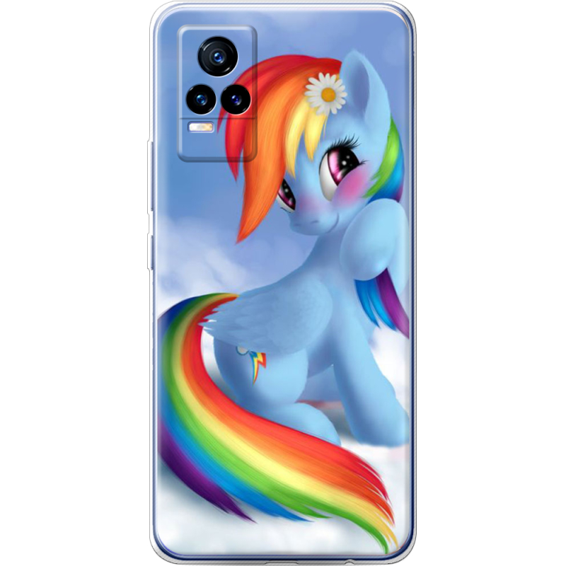 Чехол Uprint Vivo V21E My Little Pony Rainbow Dash