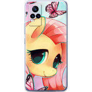 Чехол Uprint Vivo V21E My Little Pony Fluttershy