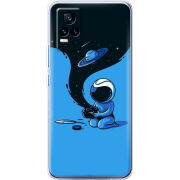 Чехол Uprint Vivo V21E Galaxy Art