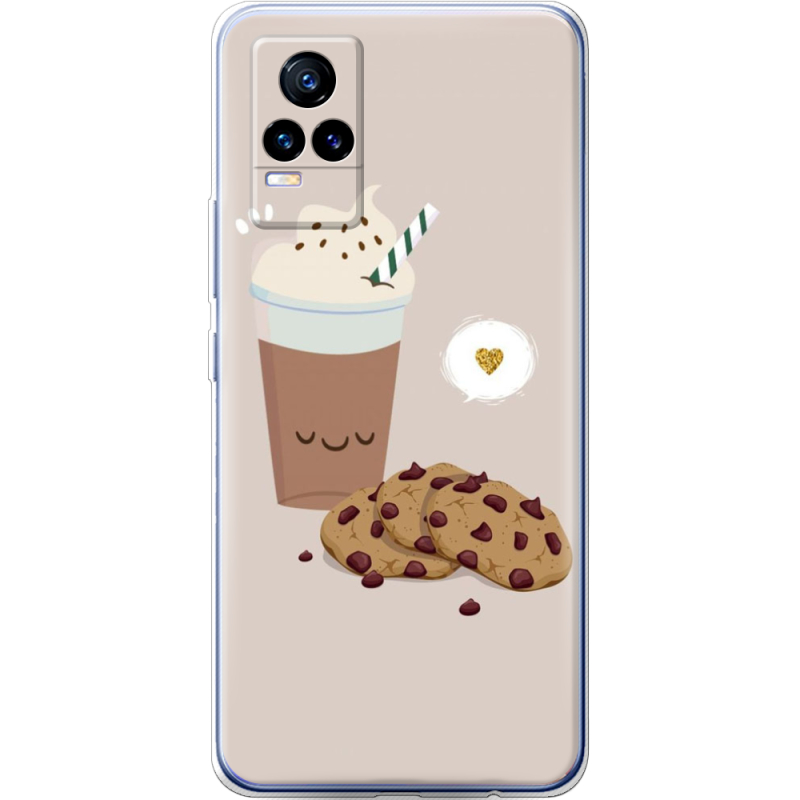 Чехол Uprint Vivo V21E Love Cookies