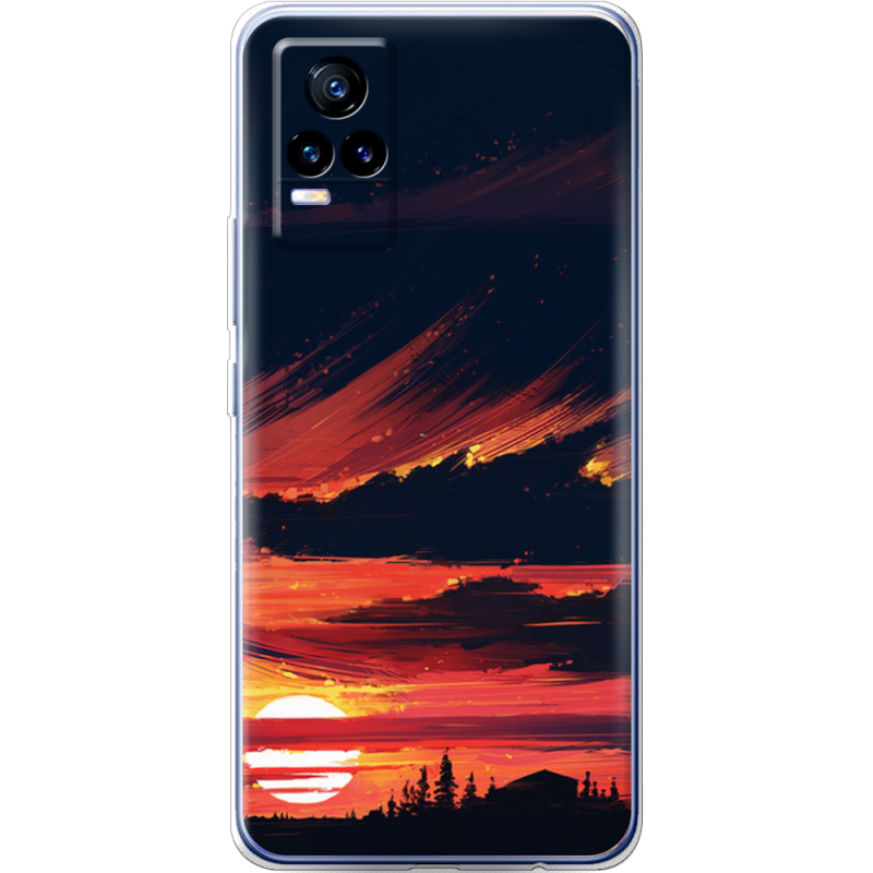 Чехол Uprint Vivo V21E Sundown