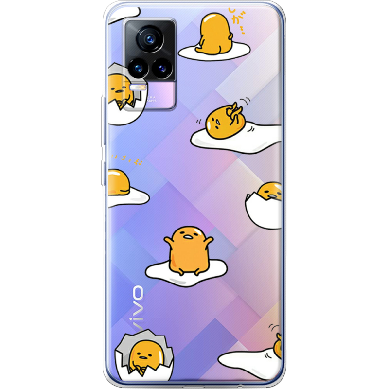 Прозрачный чехол Uprint Vivo V21E Gudetama