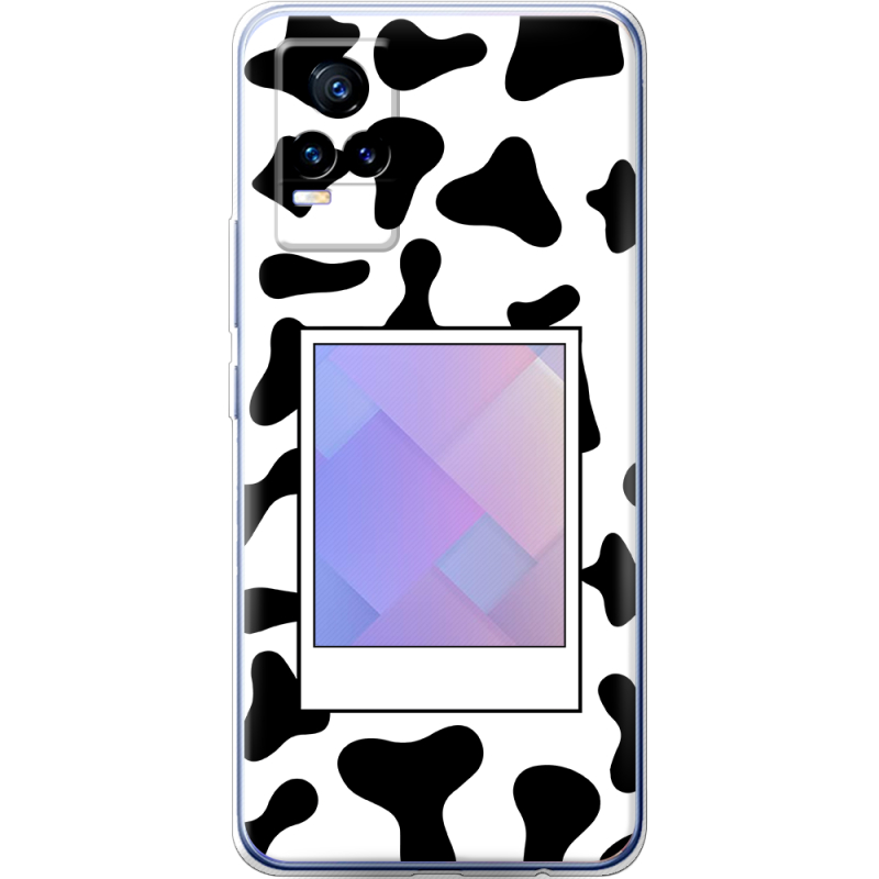 Прозрачный чехол Uprint Vivo V21E Cow