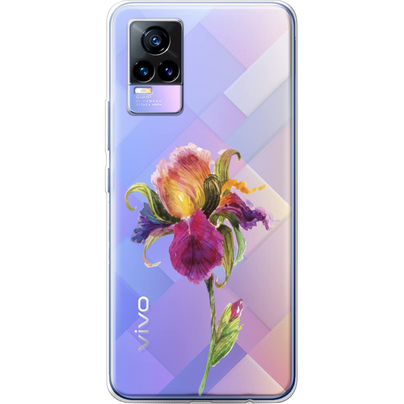 Прозрачный чехол Uprint Vivo V21E Iris