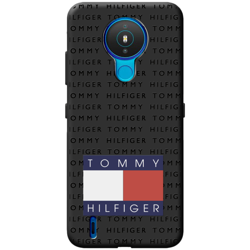 Черный чехол BoxFace Nokia 1.4 Tommy Print