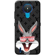 Черный чехол BoxFace Nokia 1.4 looney bunny