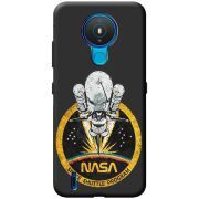 Черный чехол BoxFace Nokia 1.4 NASA Spaceship