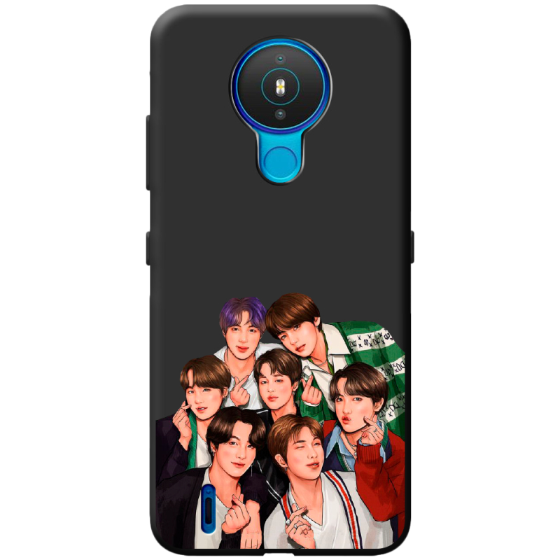 Черный чехол BoxFace Nokia 1.4 BTS