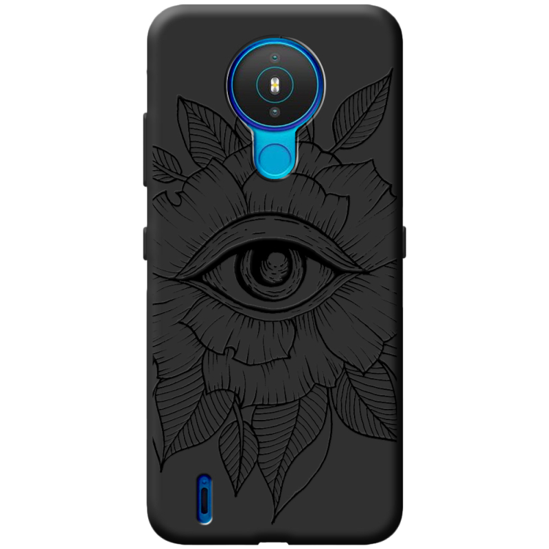 Черный чехол BoxFace Nokia 1.4 Eye