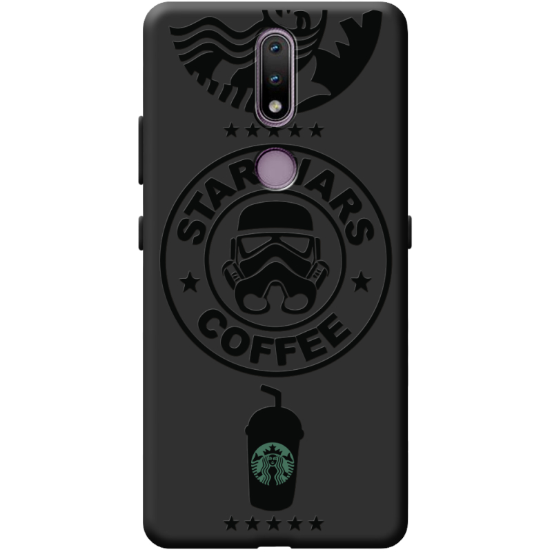 Черный чехол BoxFace Nokia 2.4 Dark Coffee