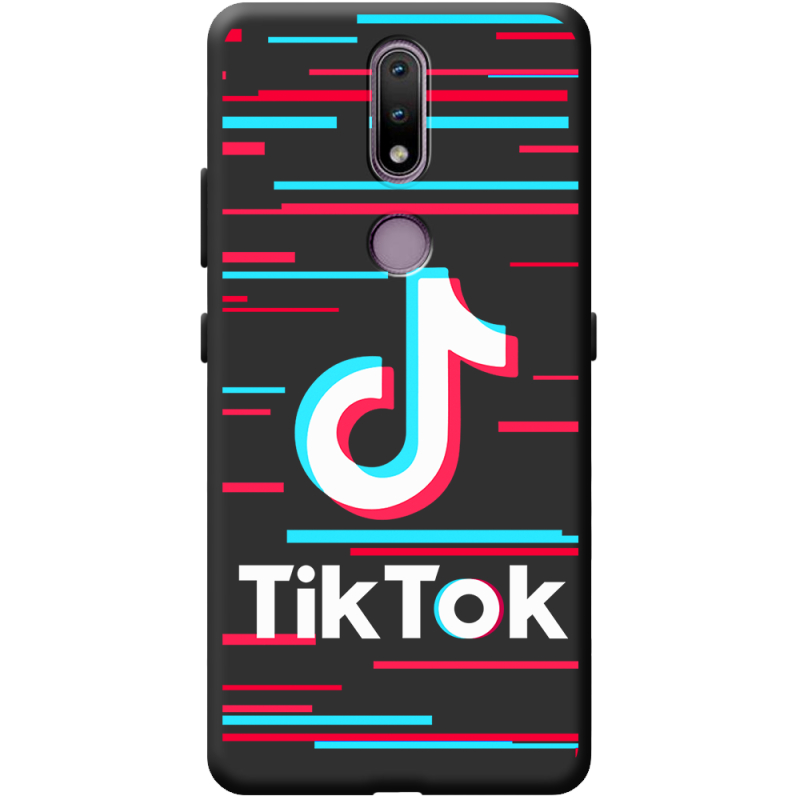 Черный чехол BoxFace Nokia 2.4 Tik Tok