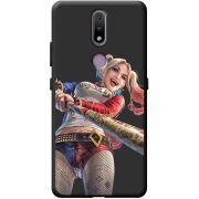 Черный чехол BoxFace Nokia 2.4 Happy Harley Quinn