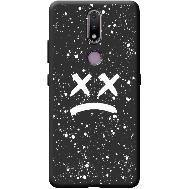 Черный чехол BoxFace Nokia 2.4 Sad Way