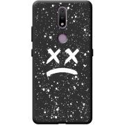 Черный чехол BoxFace Nokia 2.4 Sad Way