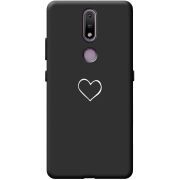 Черный чехол BoxFace Nokia 2.4 My Heart