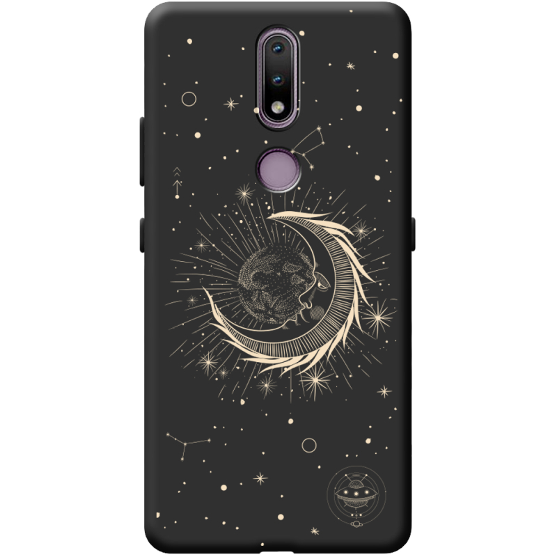 Черный чехол BoxFace Nokia 2.4 Moon