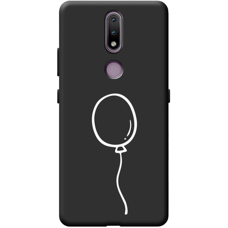 Черный чехол BoxFace Nokia 2.4 Balloon