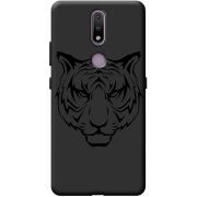 Черный чехол BoxFace Nokia 2.4 Tiger