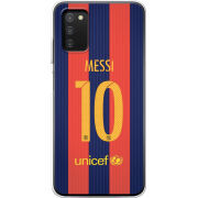 Чехол BoxFace Samsung Galaxy A03s (A037) Messi 10