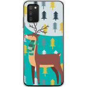 Чехол BoxFace Samsung Galaxy A03s (A037) Foresty Deer