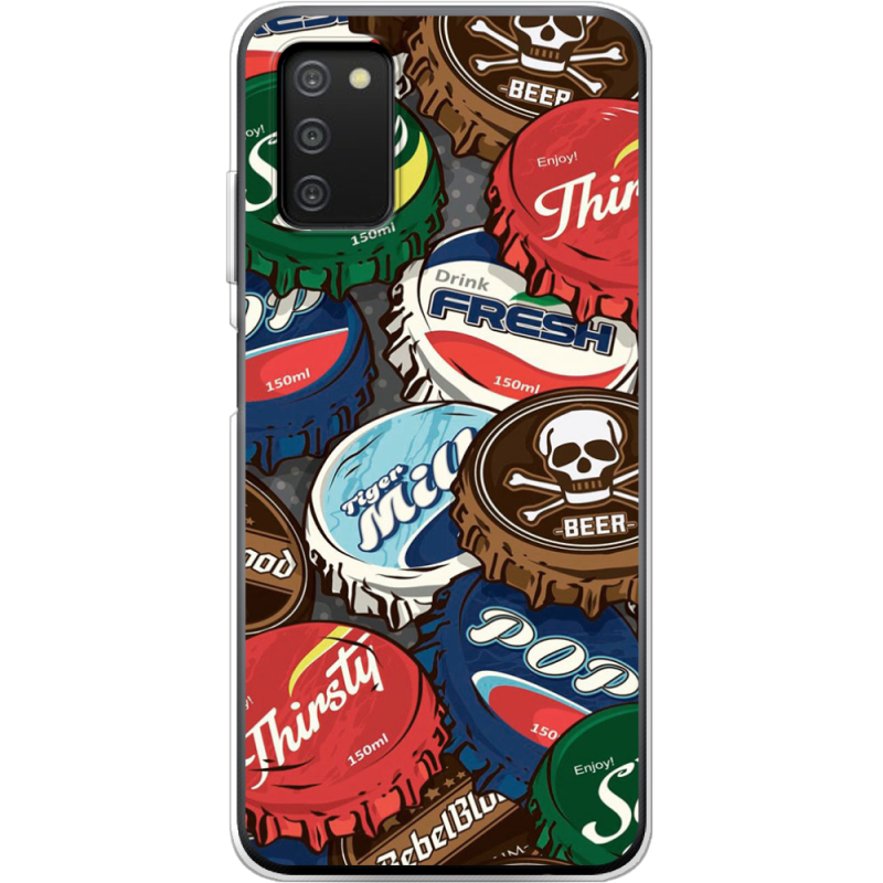 Чехол BoxFace Samsung Galaxy A03s (A037) Drink Lids