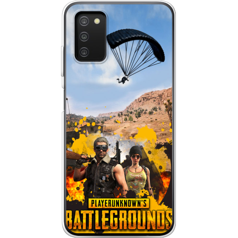 Чехол BoxFace Samsung Galaxy A03s (A037) Pubg parachute