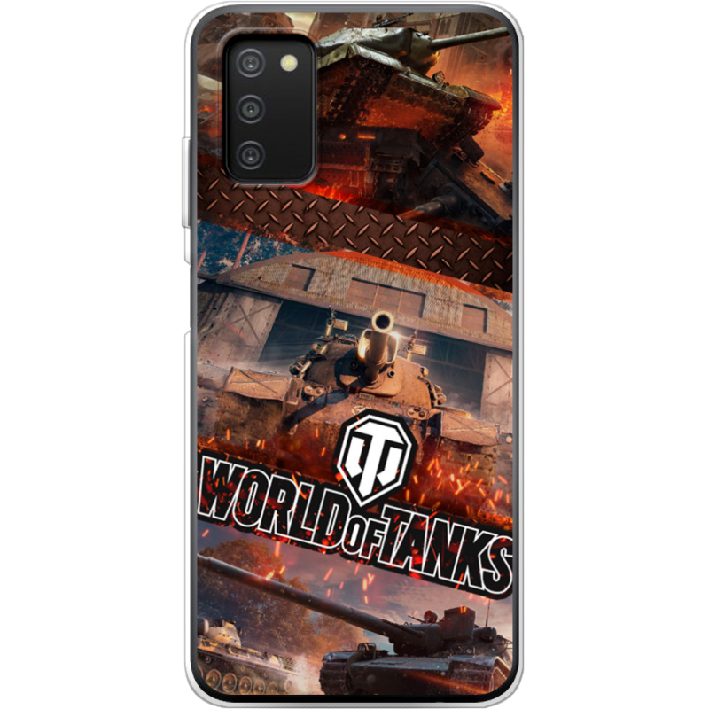 Чехол BoxFace Samsung Galaxy A03s (A037) World Of Tanks