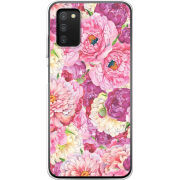 Чехол BoxFace Samsung Galaxy A03s (A037) Pink Peonies