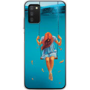 Чехол BoxFace Samsung Galaxy A03s (A037) Girl In The Sea