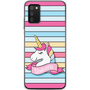 Чехол BoxFace Samsung Galaxy A03s (A037) Unicorn