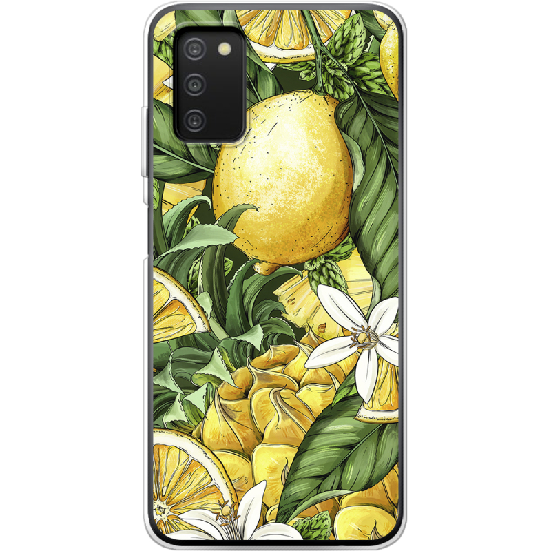 Чехол BoxFace Samsung Galaxy A03s (A037) Lemon Pattern