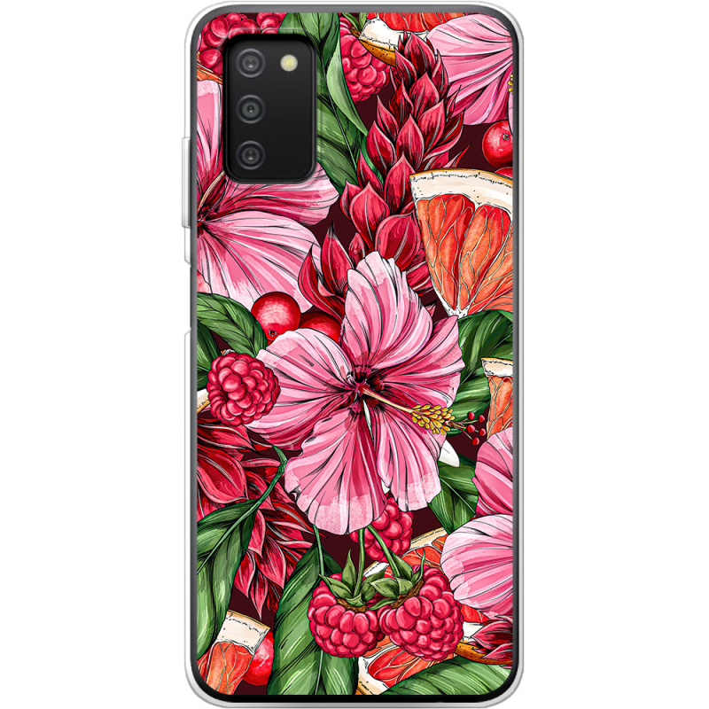 Чехол BoxFace Samsung Galaxy A03s (A037) Tropical Flowers