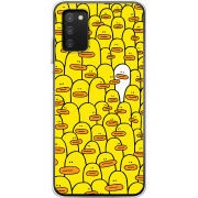 Чехол BoxFace Samsung Galaxy A03s (A037) Yellow Ducklings