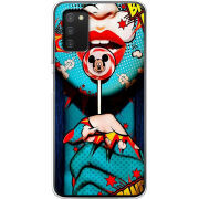 Чехол BoxFace Samsung Galaxy A03s (A037) Girl Pop Art