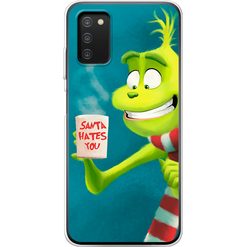 Чехол BoxFace Samsung Galaxy A03s (A037) Santa Hates You