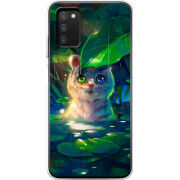 Чехол BoxFace Samsung Galaxy A03s (A037) White Tiger Cub