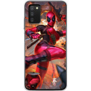 Чехол BoxFace Samsung Galaxy A03s (A037) Woman Deadpool