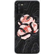 Чехол BoxFace Samsung Galaxy A03s (A037) Snake Rose