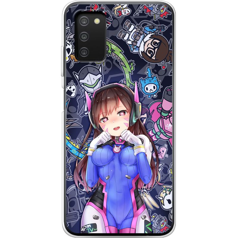 Чехол BoxFace Samsung Galaxy A03s (A037) Overwatch D.VA