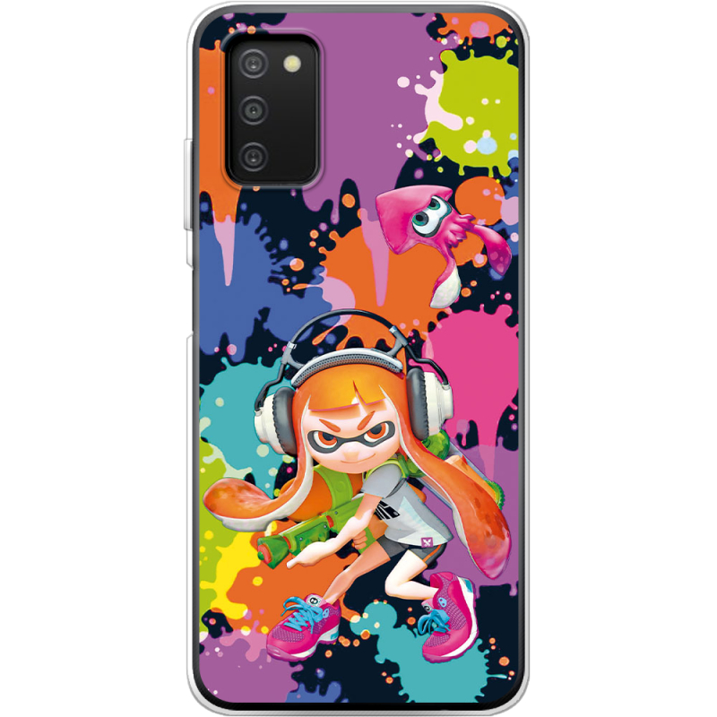 Чехол BoxFace Samsung Galaxy A03s (A037) Splatoon Inklings