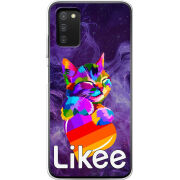Чехол BoxFace Samsung Galaxy A03s (A037) Likee Cat