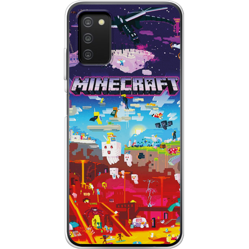 Чехол BoxFace Samsung Galaxy A03s (A037) Minecraft World Beyond