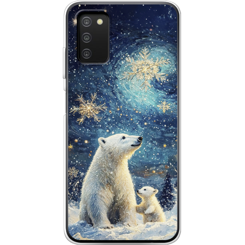 Чехол BoxFace Samsung Galaxy A03s (A037) Північні ведмеді
