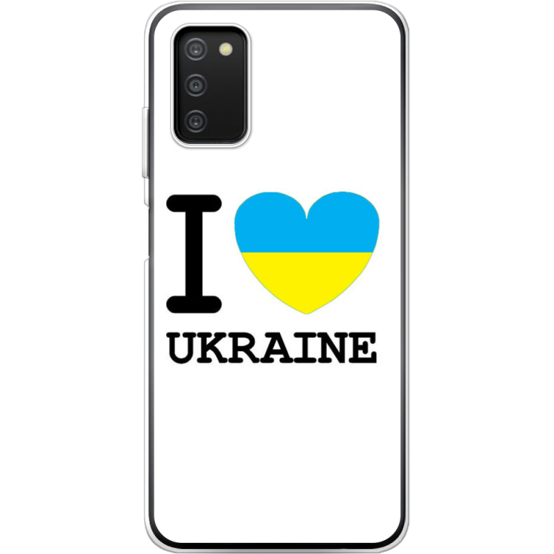 Чехол BoxFace Samsung Galaxy A03s (A037) I love Ukraine