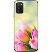 Чехол BoxFace Samsung Galaxy A03s (A037) Bouquet of Tulips