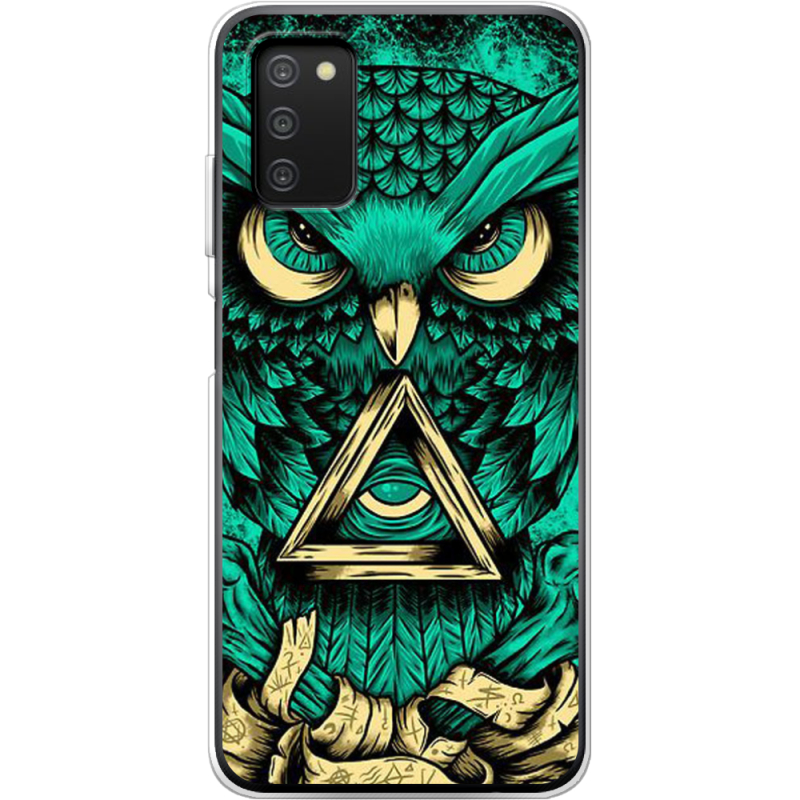 Чехол BoxFace Samsung Galaxy A03s (A037) Masonic Owl