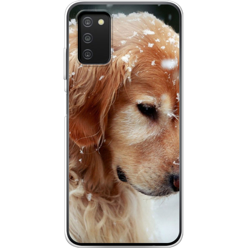 Чехол BoxFace Samsung Galaxy A03s (A037) Golden Retriever