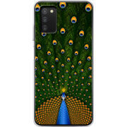 Чехол BoxFace Samsung Galaxy A03s (A037) Peacocks Tail